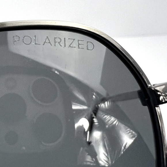 BEN SHERMAN, UNISEX POLARIZED AVIATOR METAL FRAME SUNGLASSES, 100% UV PROTECTION - Picture 6 of 16